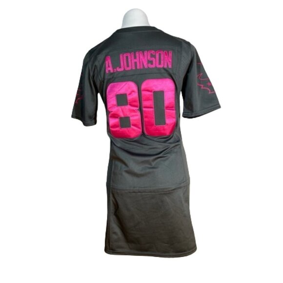 Nike NFL Jersey Dress Women’s M Andre Johnson #80 Breast Cancer Awareness - Picture 3 of 15